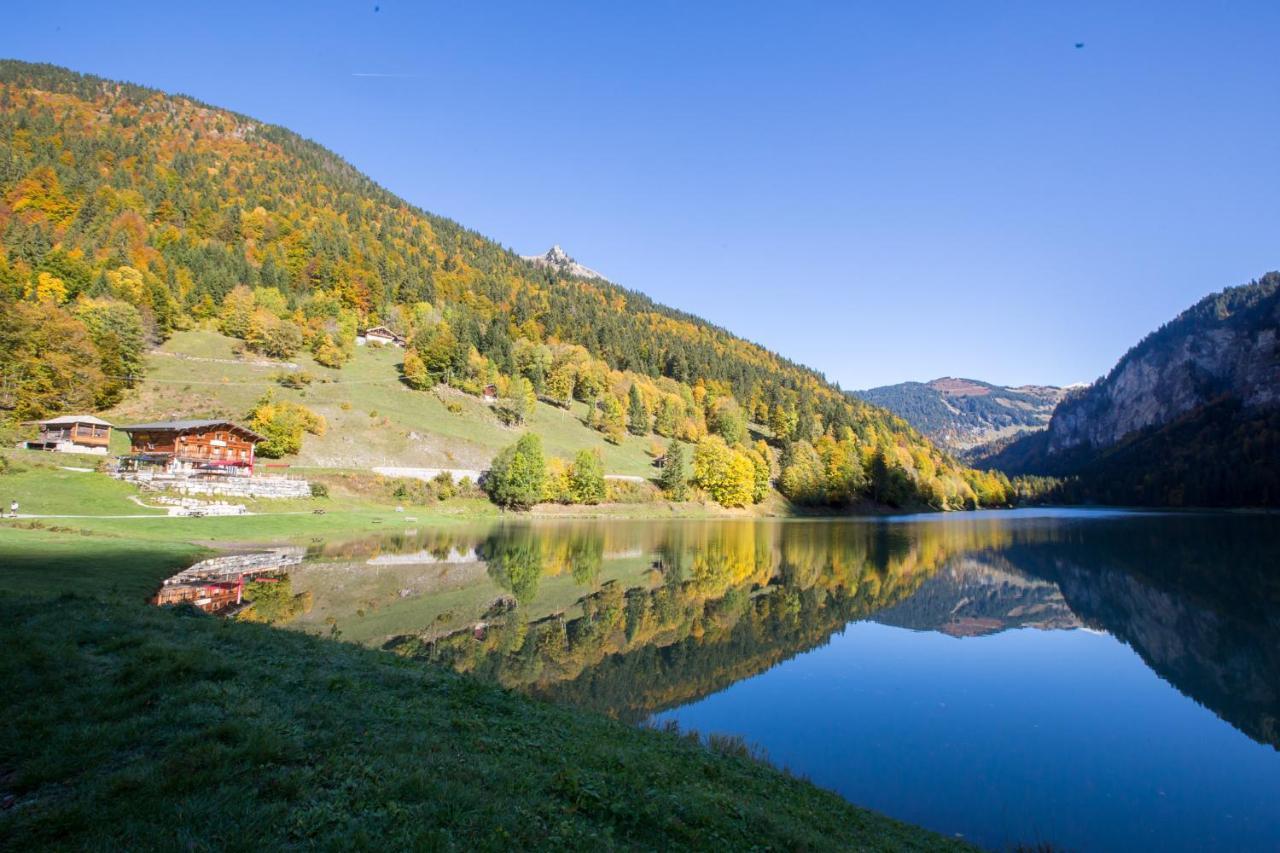 Apartamento Les Mitoulets Morzine Exterior foto